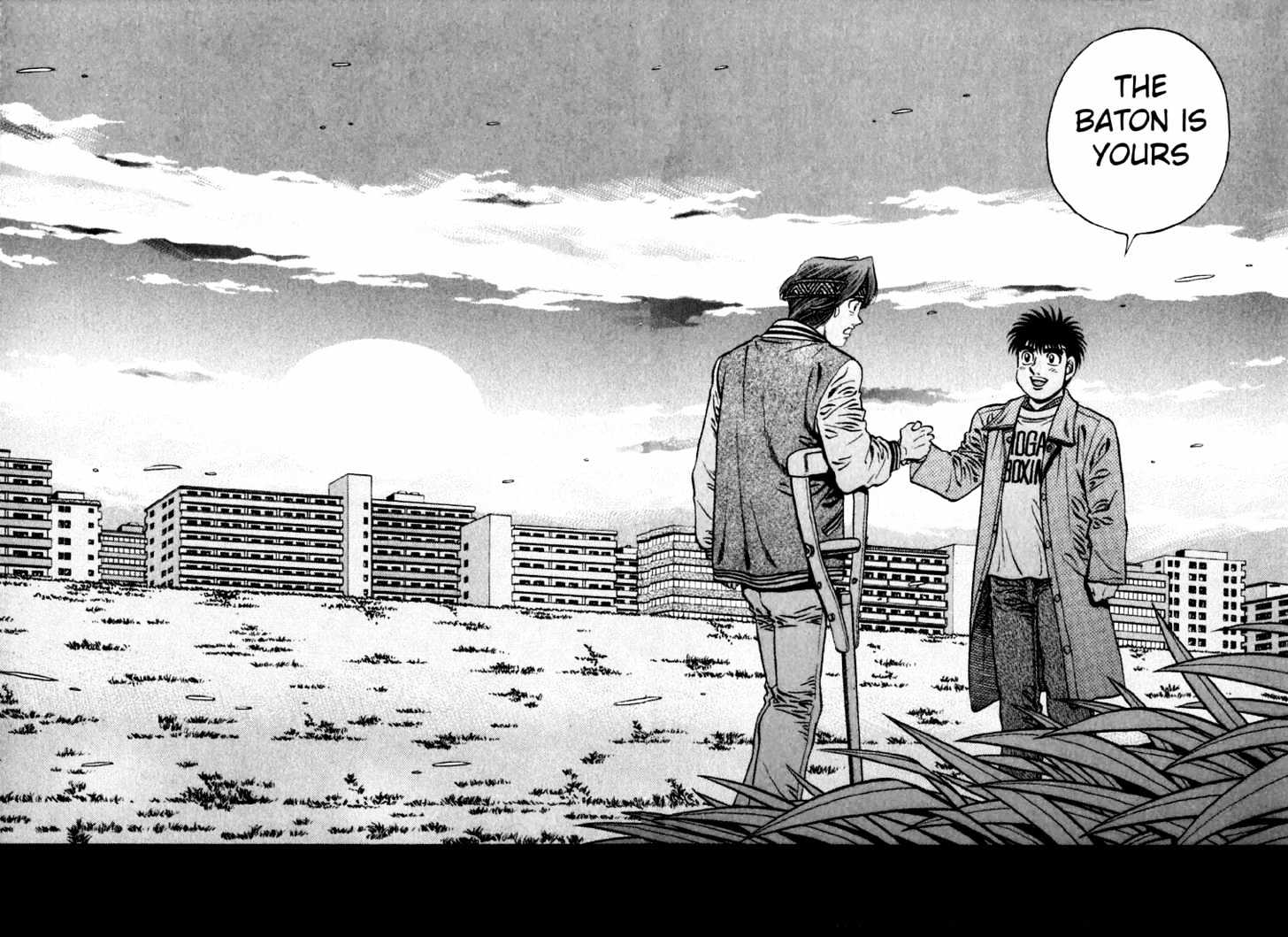 Hajime no Ippo Chapter 629 page 12 - Chapter 629 : Baton pass