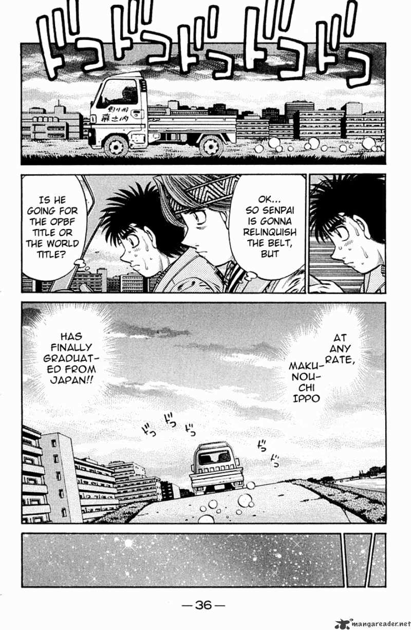 Hajime no Ippo Chapter 630 page 6 - Chapter 630 : 22 Wins, 10, Losses 1, Draw
