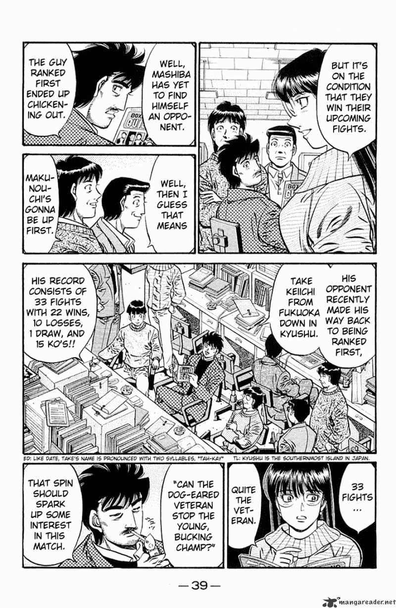 Hajime no Ippo Chapter 630 page 9 - Chapter 630 : 22 Wins, 10, Losses 1, Draw