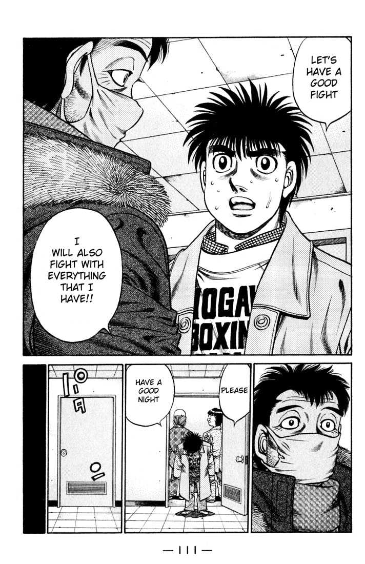 Hajime no Ippo Chapter 634 page 11 - Chapter 634 : Straight-forward eyes