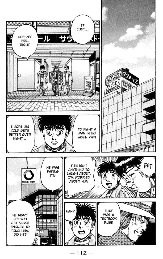 Hajime no Ippo Chapter 634 page 12 - Chapter 634 : Straight-forward eyes