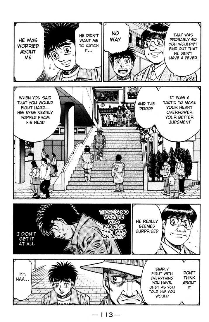 Hajime no Ippo Chapter 634 page 13 - Chapter 634 : Straight-forward eyes