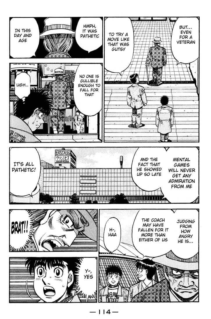 Hajime no Ippo Chapter 634 page 14 - Chapter 634 : Straight-forward eyes