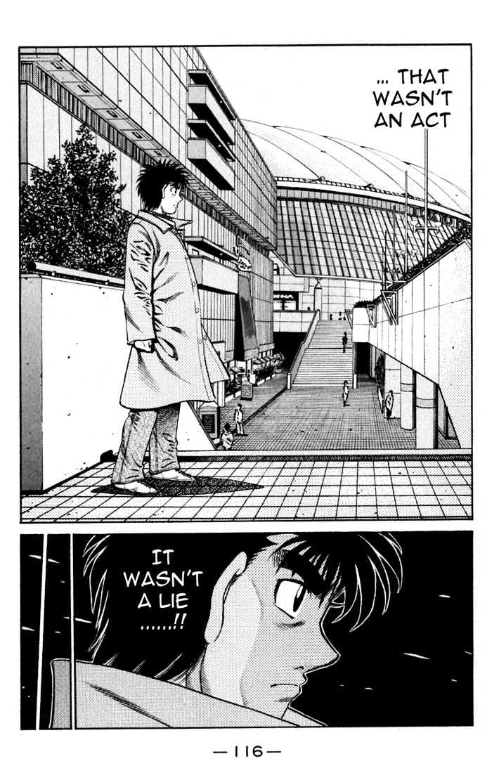Hajime no Ippo Chapter 634 page 16 - Chapter 634 : Straight-forward eyes