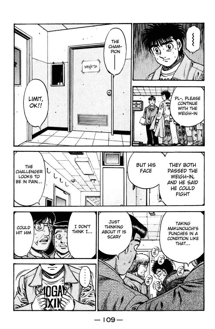 Hajime no Ippo Chapter 634 page 9 - Chapter 634 : Straight-forward eyes