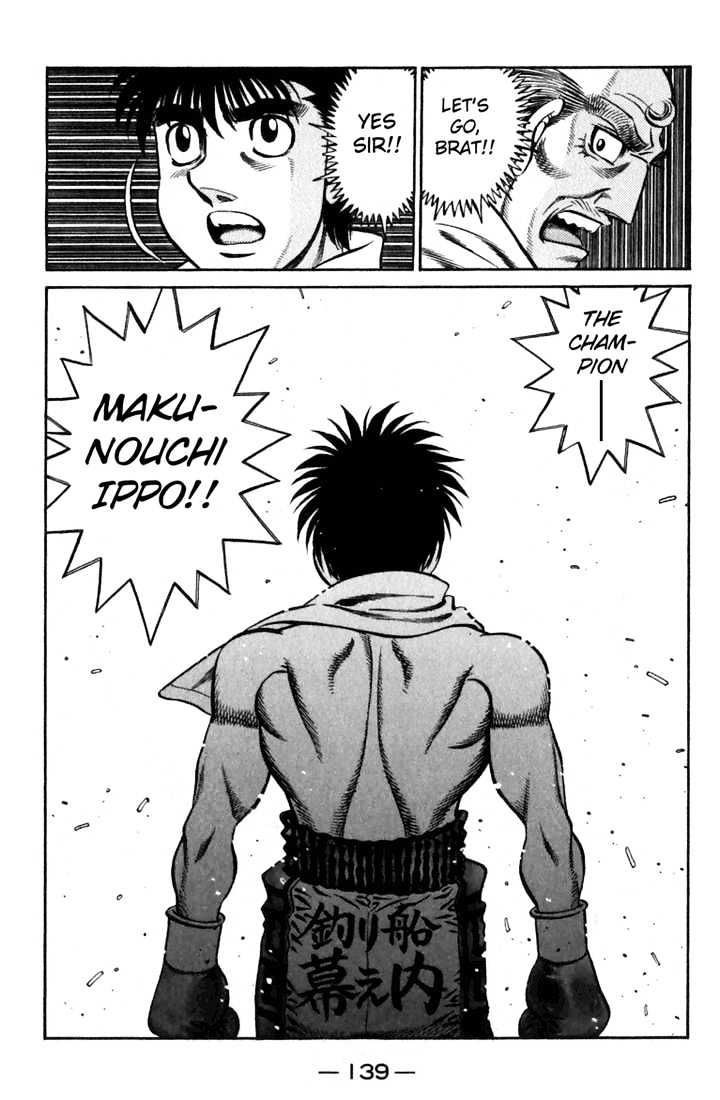 Hajime no Ippo Chapter 635 page 19 - Chapter 635 : Veteran challenger