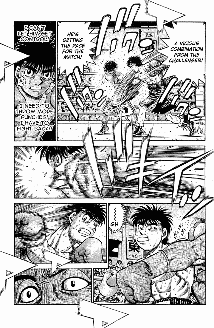 Hajime no Ippo Chapter 636.2 page 11 - Chapter 636 v2 : The Challenger's Greeting