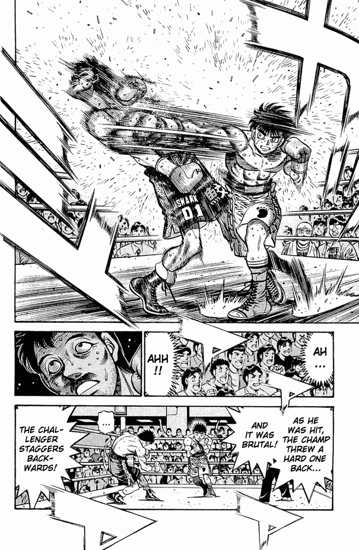 Hajime no Ippo Chapter 636.2 page 12 - Chapter 636 v2 : The Challenger's Greeting