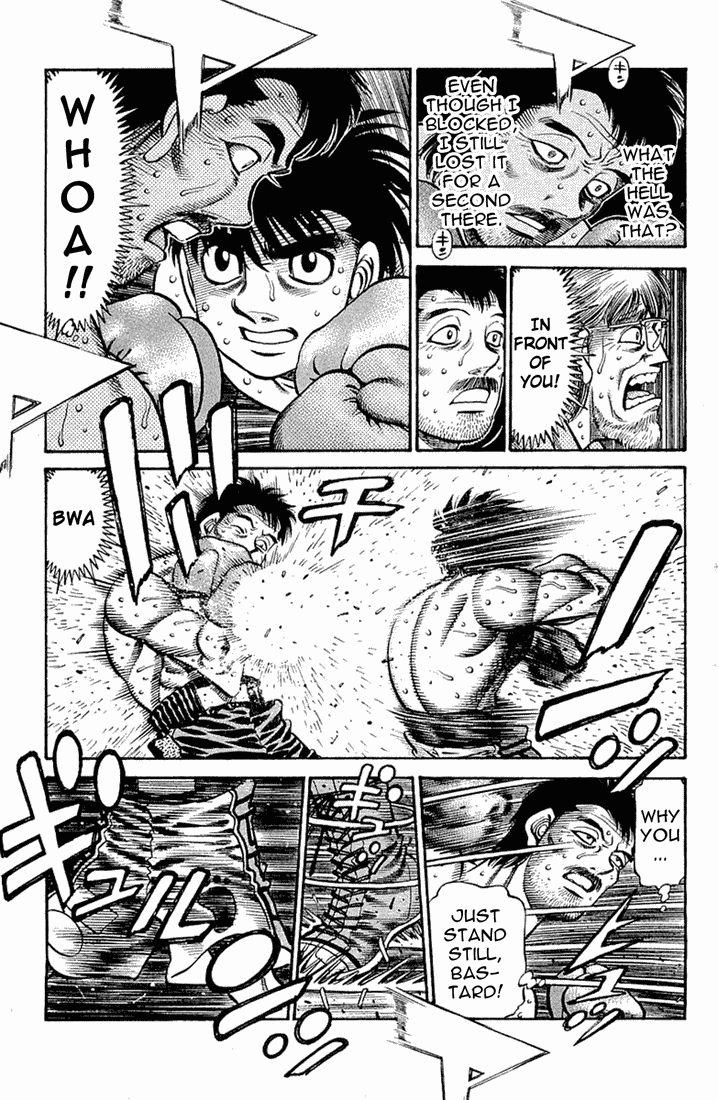 Hajime no Ippo Chapter 636.2 page 13 - Chapter 636 v2 : The Challenger's Greeting