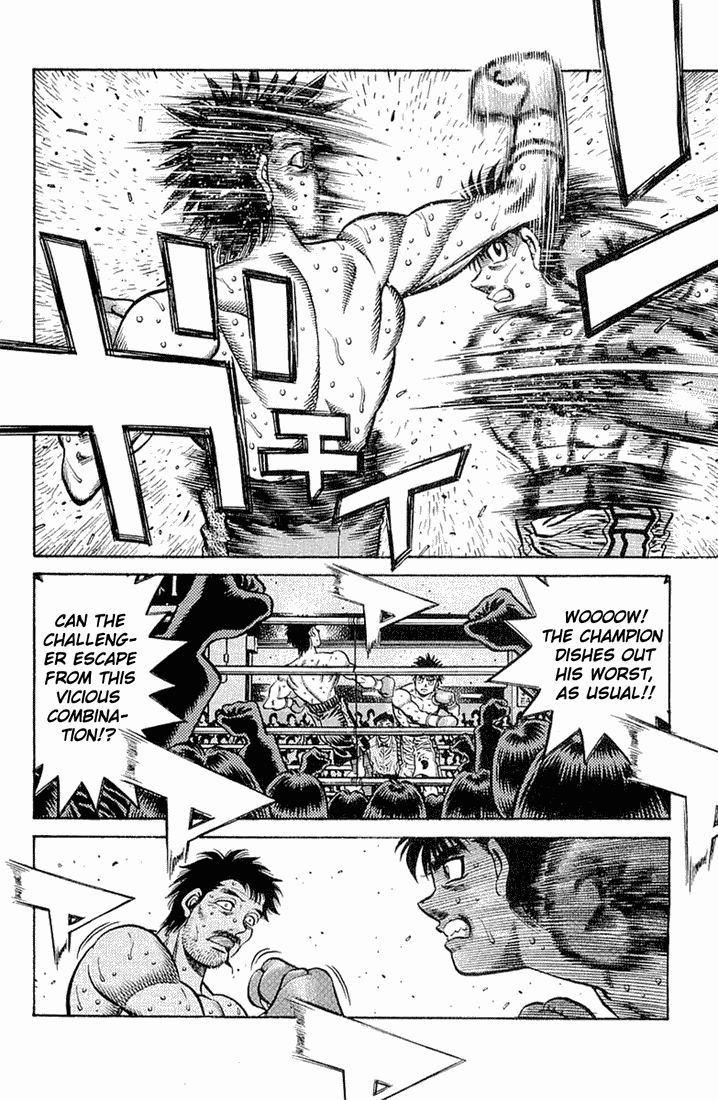 Hajime no Ippo Chapter 636.2 page 14 - Chapter 636 v2 : The Challenger's Greeting