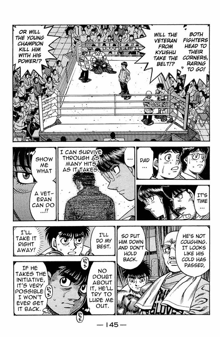 Hajime no Ippo Chapter 636.2 page 4 - Chapter 636 v2 : The Challenger's Greeting