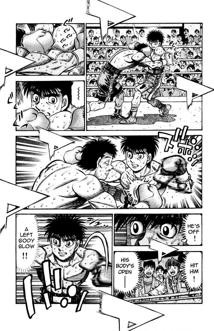 Hajime no Ippo Chapter 637 page 14 - Chapter 637 : Speciality demonstration