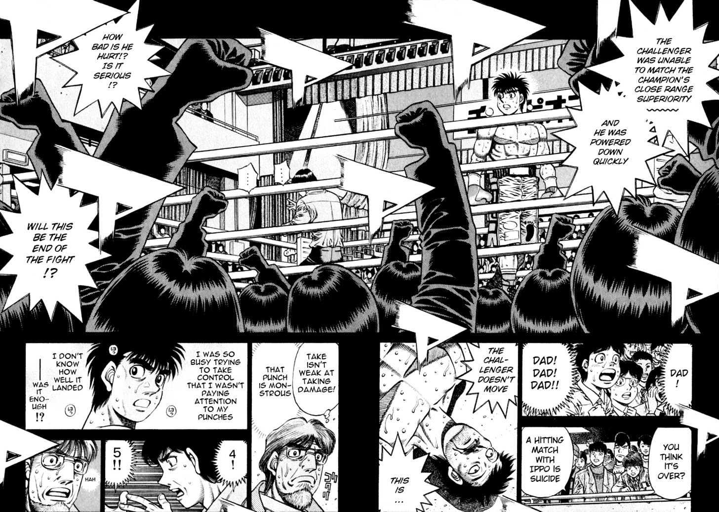 Hajime no Ippo Chapter 637 page 2 - Chapter 637 : Speciality demonstration