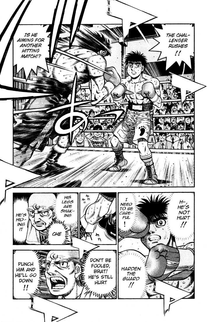 Hajime no Ippo Chapter 637 page 8 - Chapter 637 : Speciality demonstration