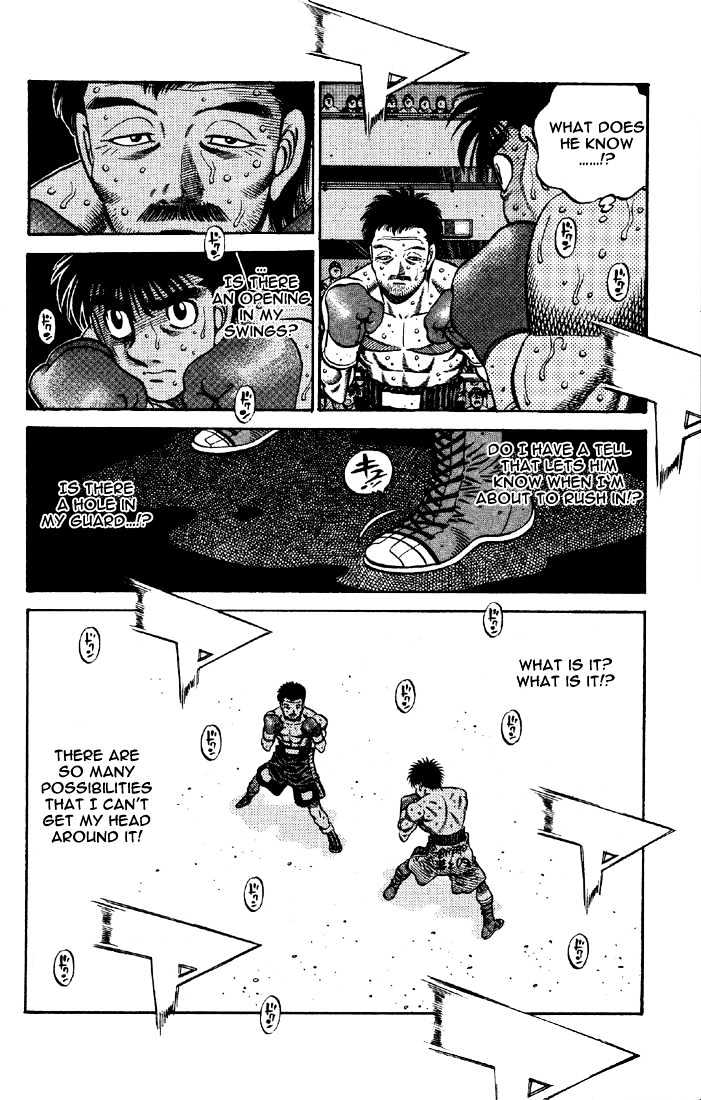 Hajime no Ippo Chapter 638 page 4 - Chapter 638 : Where's the weakness?