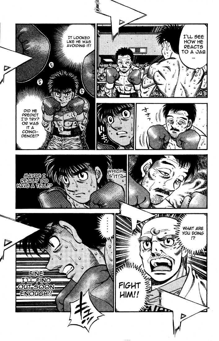 Hajime no Ippo Chapter 638 page 5 - Chapter 638 : Where's the weakness?