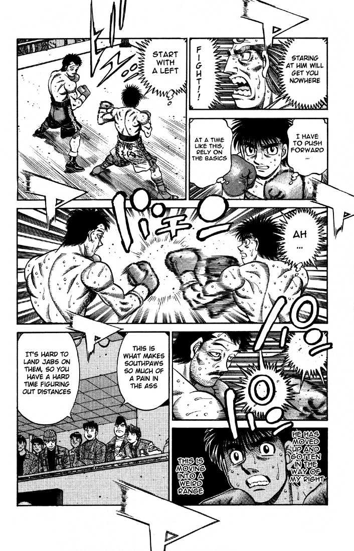 Hajime no Ippo Chapter 639 page 14 - Chapter 639 : Confused distance