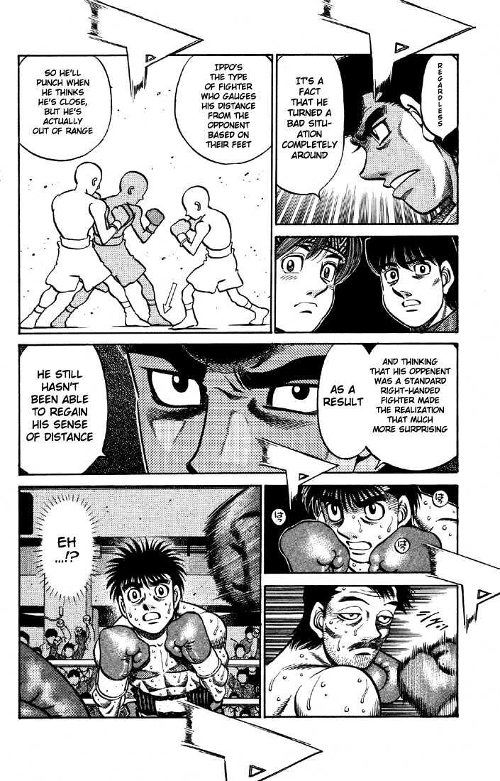 Hajime no Ippo Chapter 639 page 16 - Chapter 639 : Confused distance