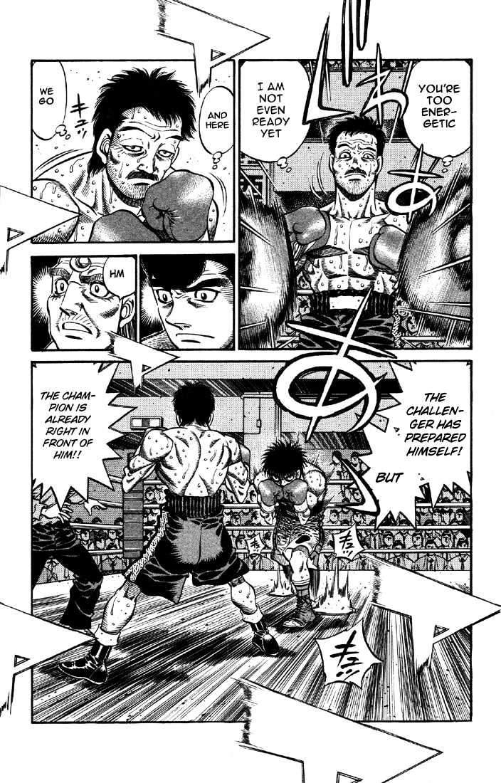 Hajime no Ippo Chapter 639 page 7 - Chapter 639 : Confused distance
