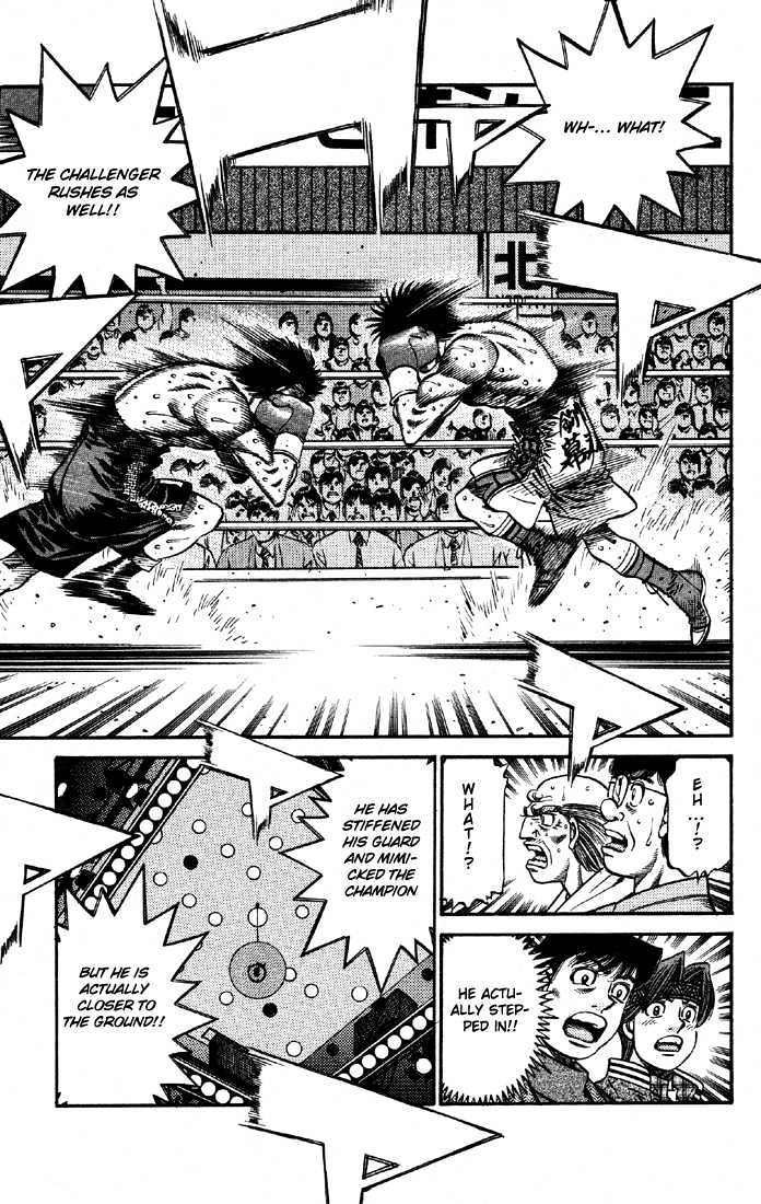Hajime no Ippo Chapter 640 page 12 - Chapter 640 : Speciality distance