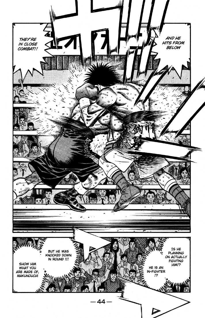 Hajime no Ippo Chapter 640 page 13 - Chapter 640 : Speciality distance
