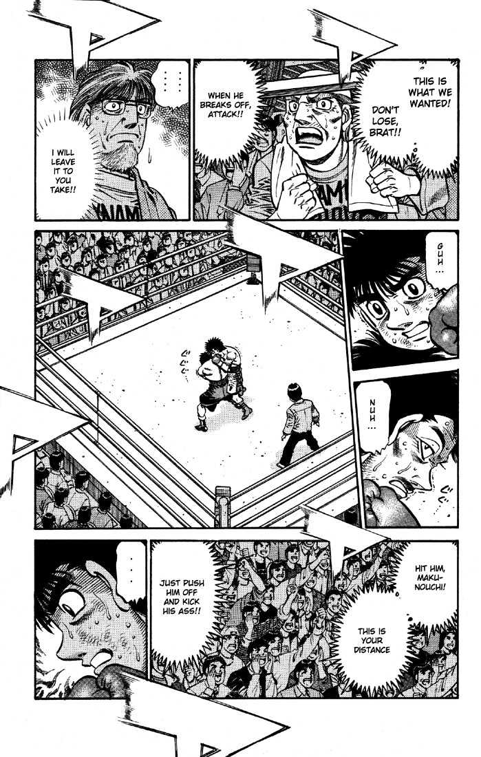 Hajime no Ippo Chapter 640 page 14 - Chapter 640 : Speciality distance