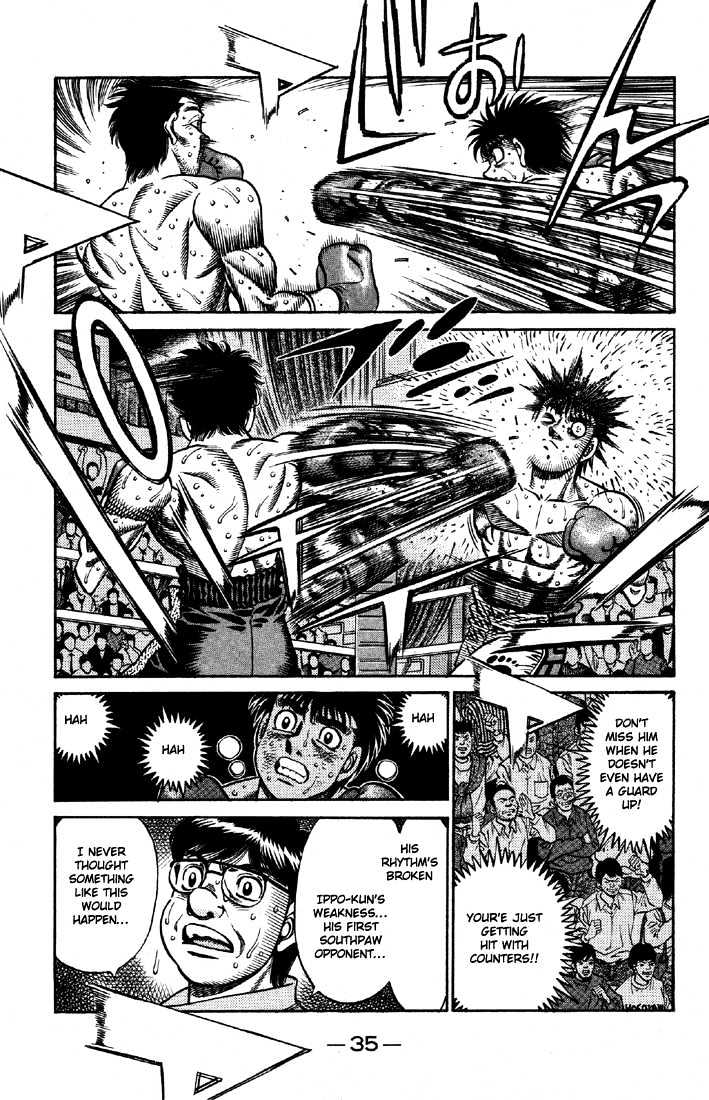 Hajime no Ippo Chapter 640 page 5 - Chapter 640 : Speciality distance