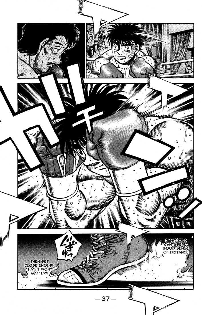 Hajime no Ippo Chapter 640 page 7 - Chapter 640 : Speciality distance