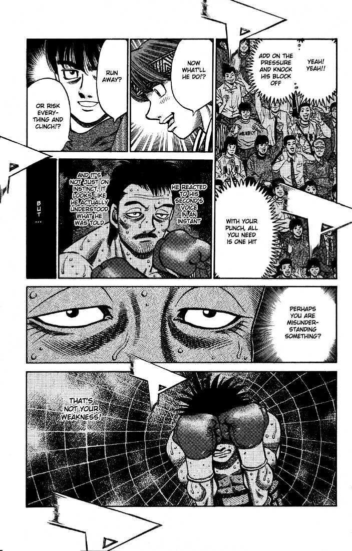Hajime no Ippo Chapter 640 page 9 - Chapter 640 : Speciality distance