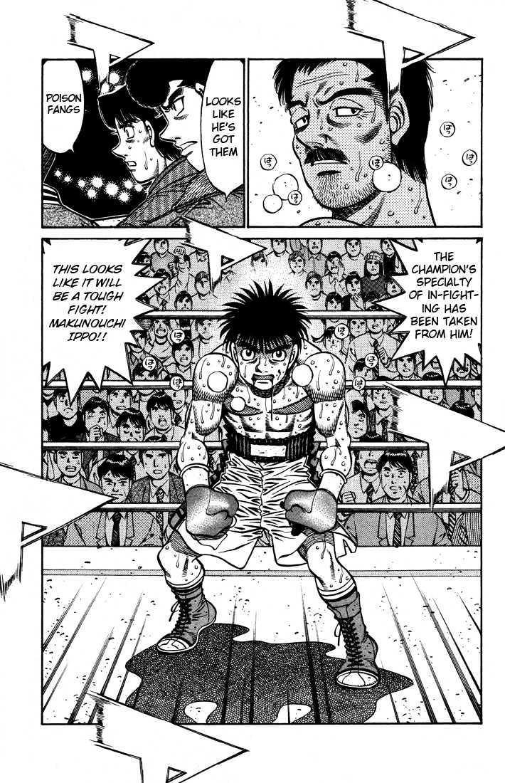 Hajime no Ippo Chapter 641 page 18 - Chapter 641 : Poisoned fangs