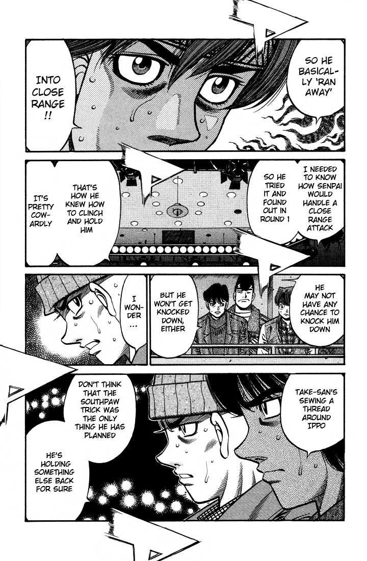 Hajime no Ippo Chapter 641 page 4 - Chapter 641 : Poisoned fangs
