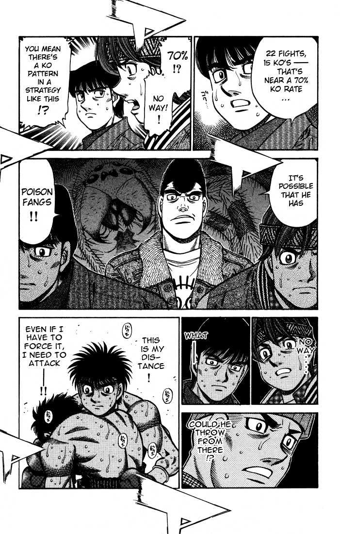Hajime no Ippo Chapter 641 page 6 - Chapter 641 : Poisoned fangs