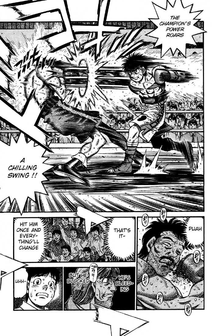 Hajime no Ippo Chapter 642 page 10 - Chapter 642 : Power duel