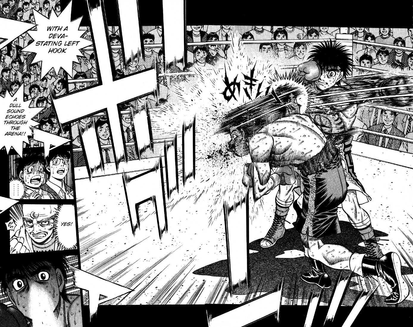 Hajime no Ippo Chapter 642 page 15 - Chapter 642 : Power duel