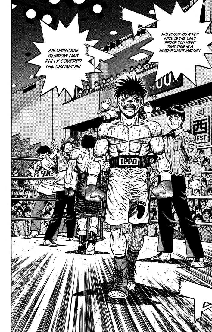 Hajime no Ippo Chapter 646 page 12 - Chapter 646 : Ominous shadow