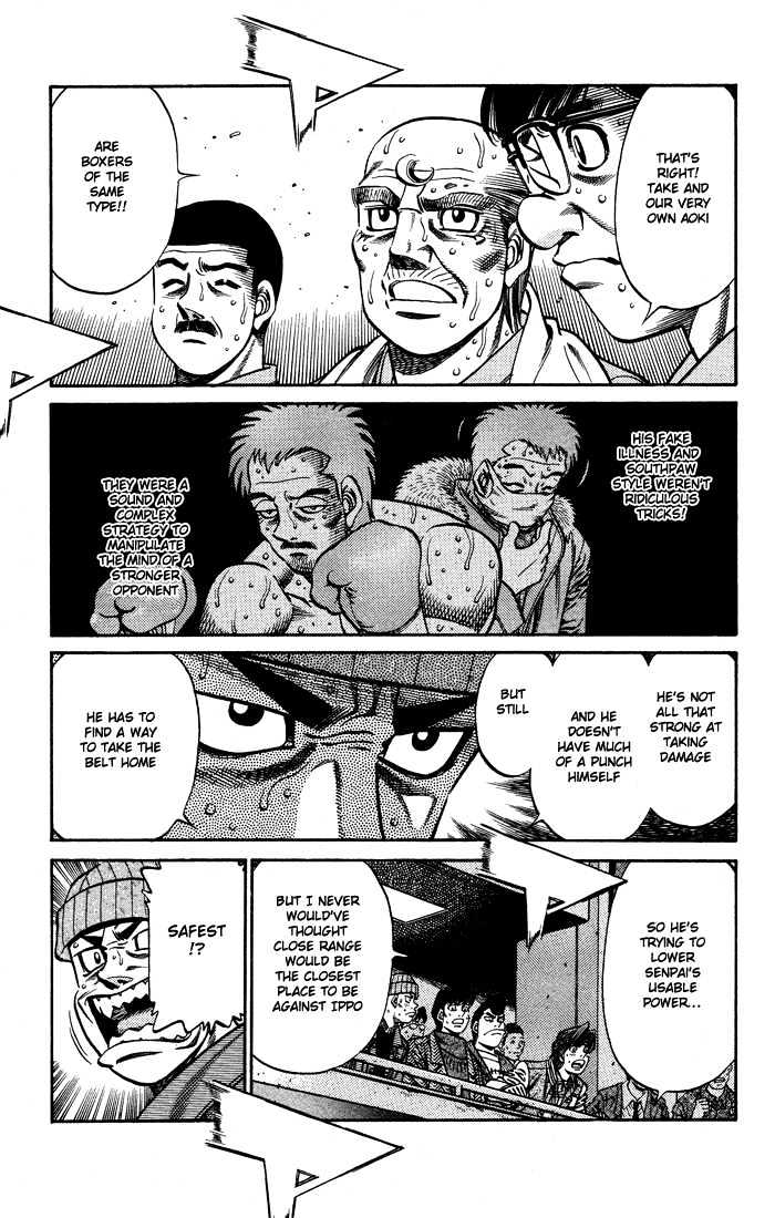 Hajime no Ippo Chapter 646 page 3 - Chapter 646 : Ominous shadow