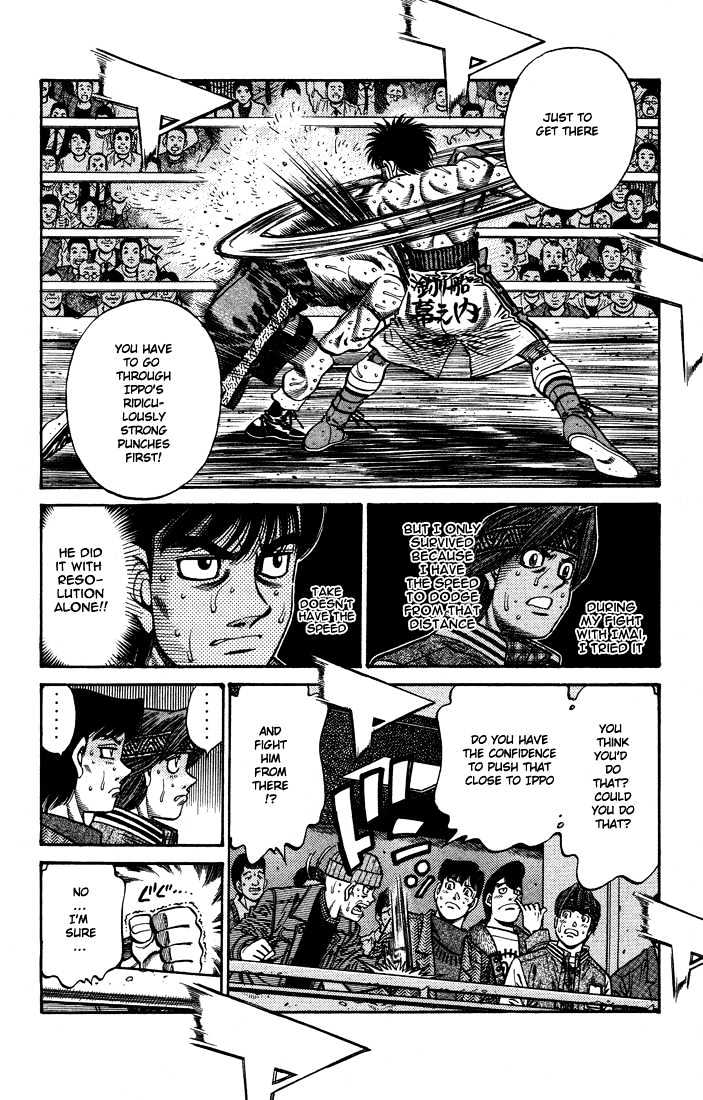 Hajime no Ippo Chapter 646 page 4 - Chapter 646 : Ominous shadow