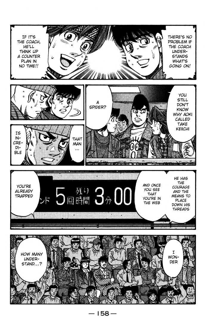 Hajime no Ippo Chapter 647 page 8 - Chapter 647 : Trapped