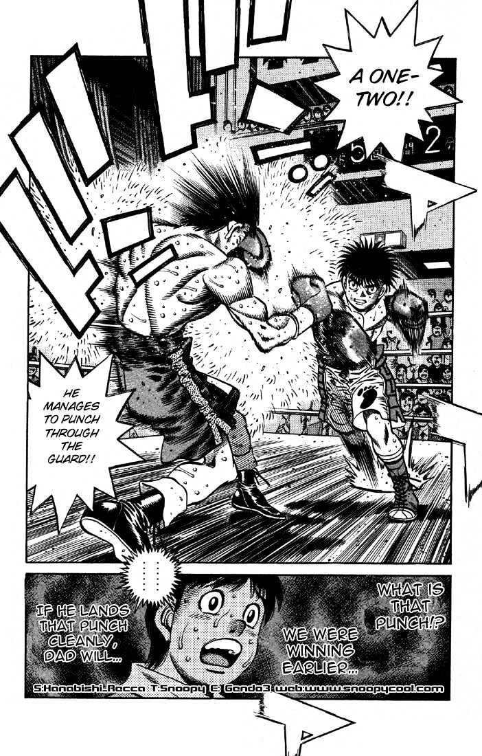 Hajime no Ippo Chapter 648 page 2 - Chapter 648 : The same position