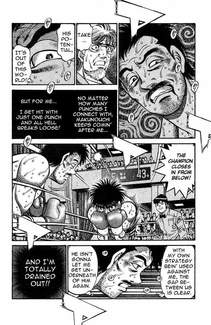 Hajime no Ippo Chapter 649 page 10 - Chapter 649 : Fighting head on