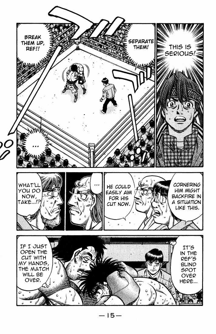 Hajime no Ippo Chapter 649 page 13 - Chapter 649 : Fighting head on