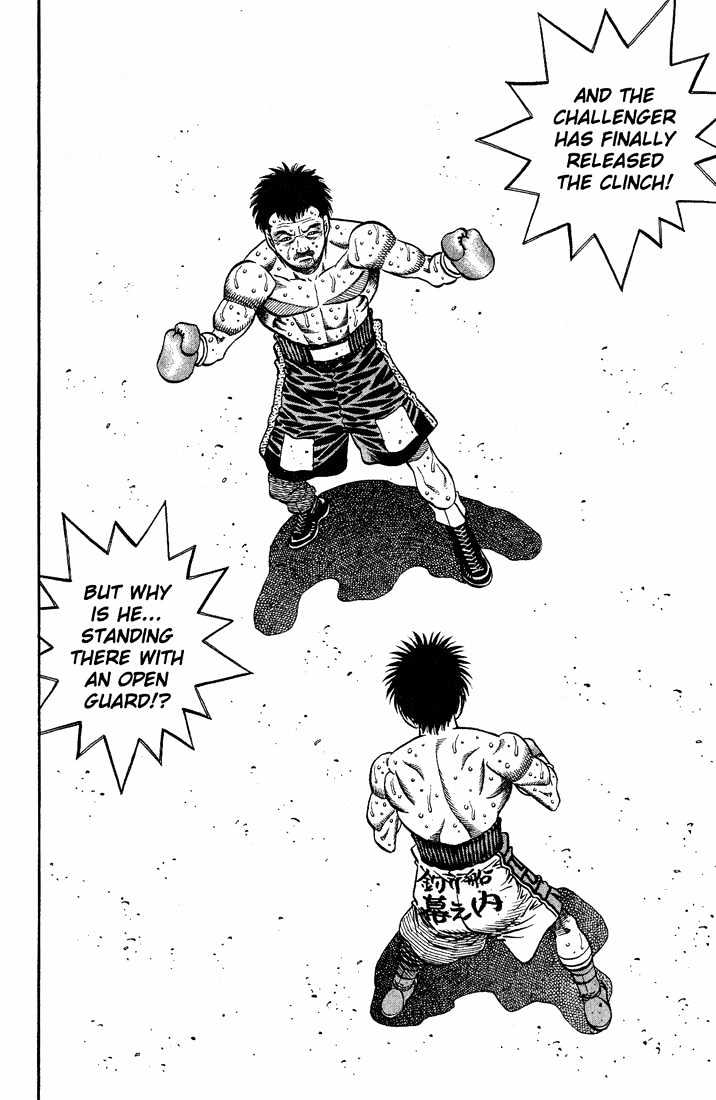 Hajime no Ippo Chapter 649 page 16 - Chapter 649 : Fighting head on