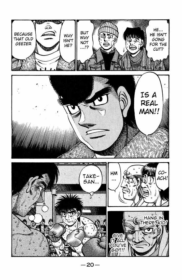 Hajime no Ippo Chapter 649 page 18 - Chapter 649 : Fighting head on