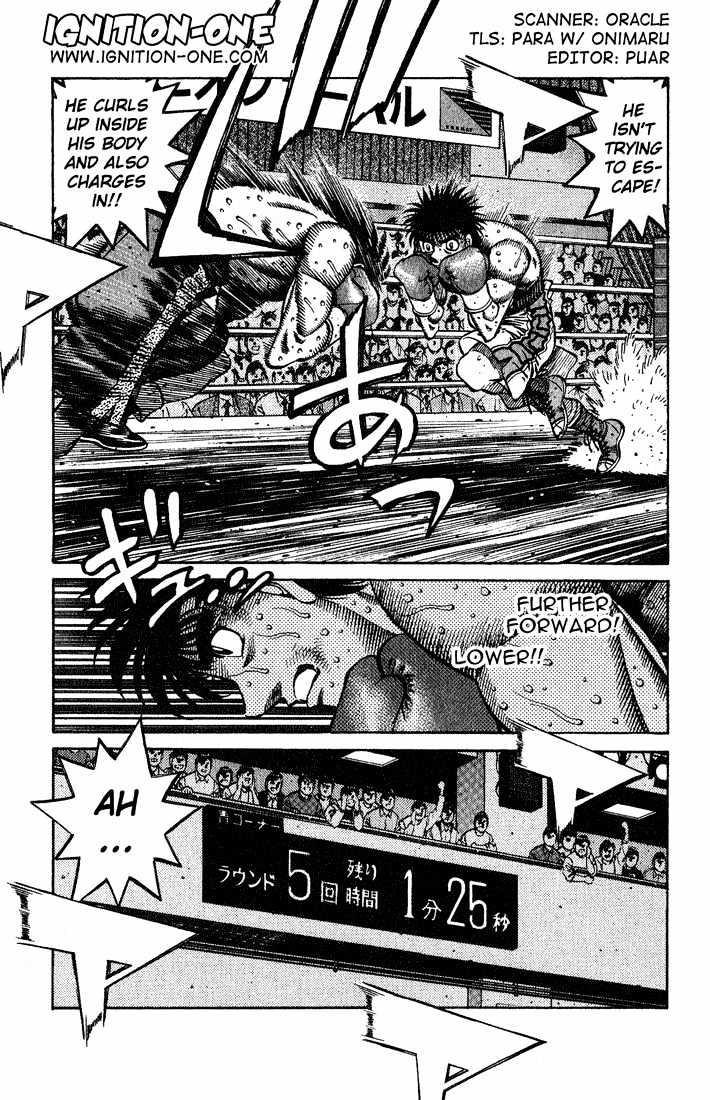 Hajime no Ippo Chapter 649 page 3 - Chapter 649 : Fighting head on