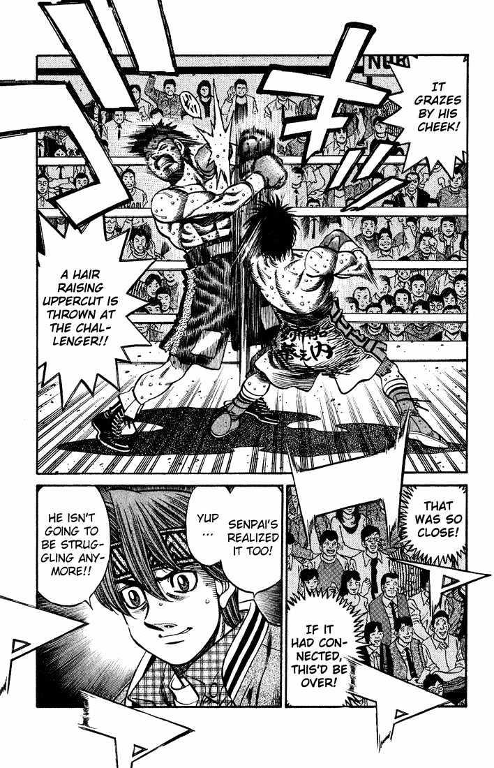 Hajime no Ippo Chapter 649 page 9 - Chapter 649 : Fighting head on