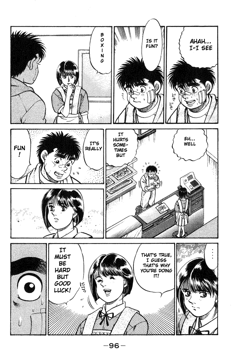 Hajime no Ippo Chapter 65.2 page 13 - Chapter 65 v2 : The First Break in a While