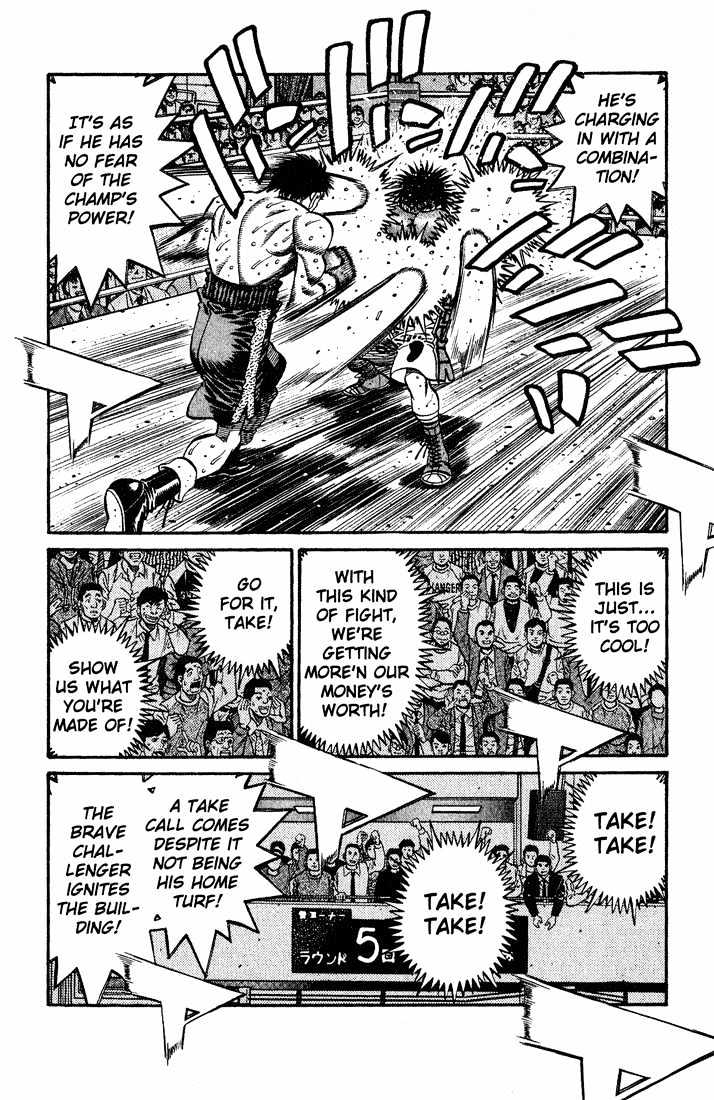 Hajime no Ippo Chapter 650 page 12 - Chapter 650 : The fearless challenger