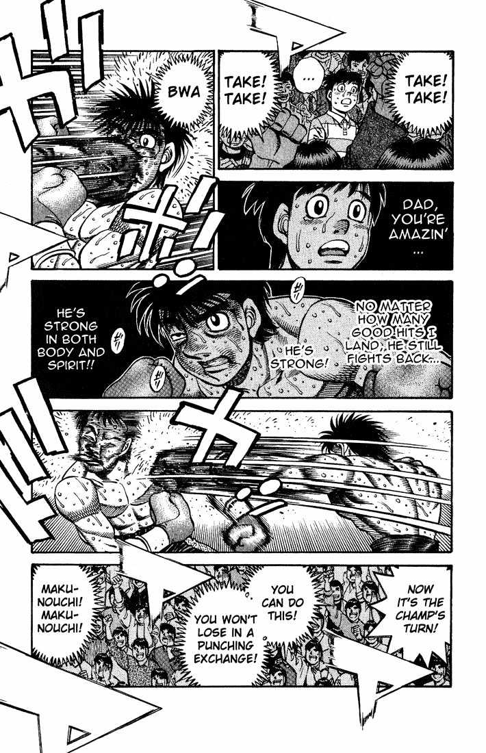 Hajime no Ippo Chapter 650 page 13 - Chapter 650 : The fearless challenger