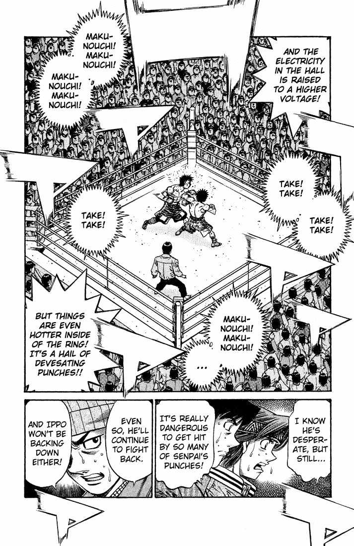 Hajime no Ippo Chapter 650 page 14 - Chapter 650 : The fearless challenger