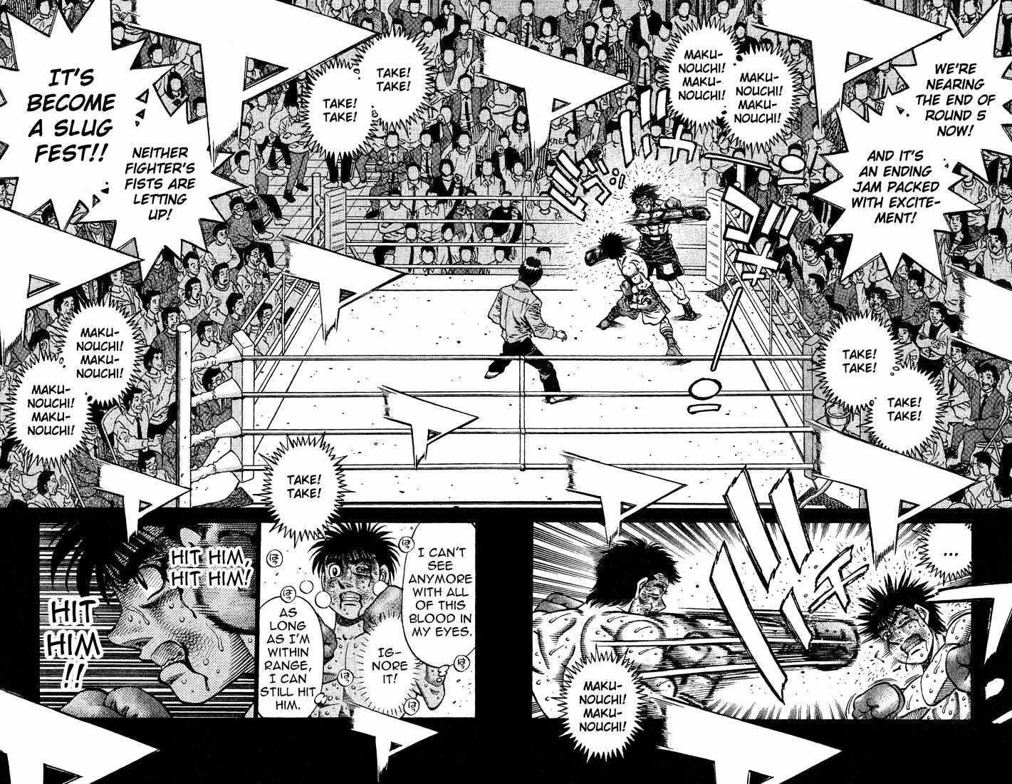 Hajime no Ippo Chapter 651 page 2 - Chapter 651 : Going past the limits